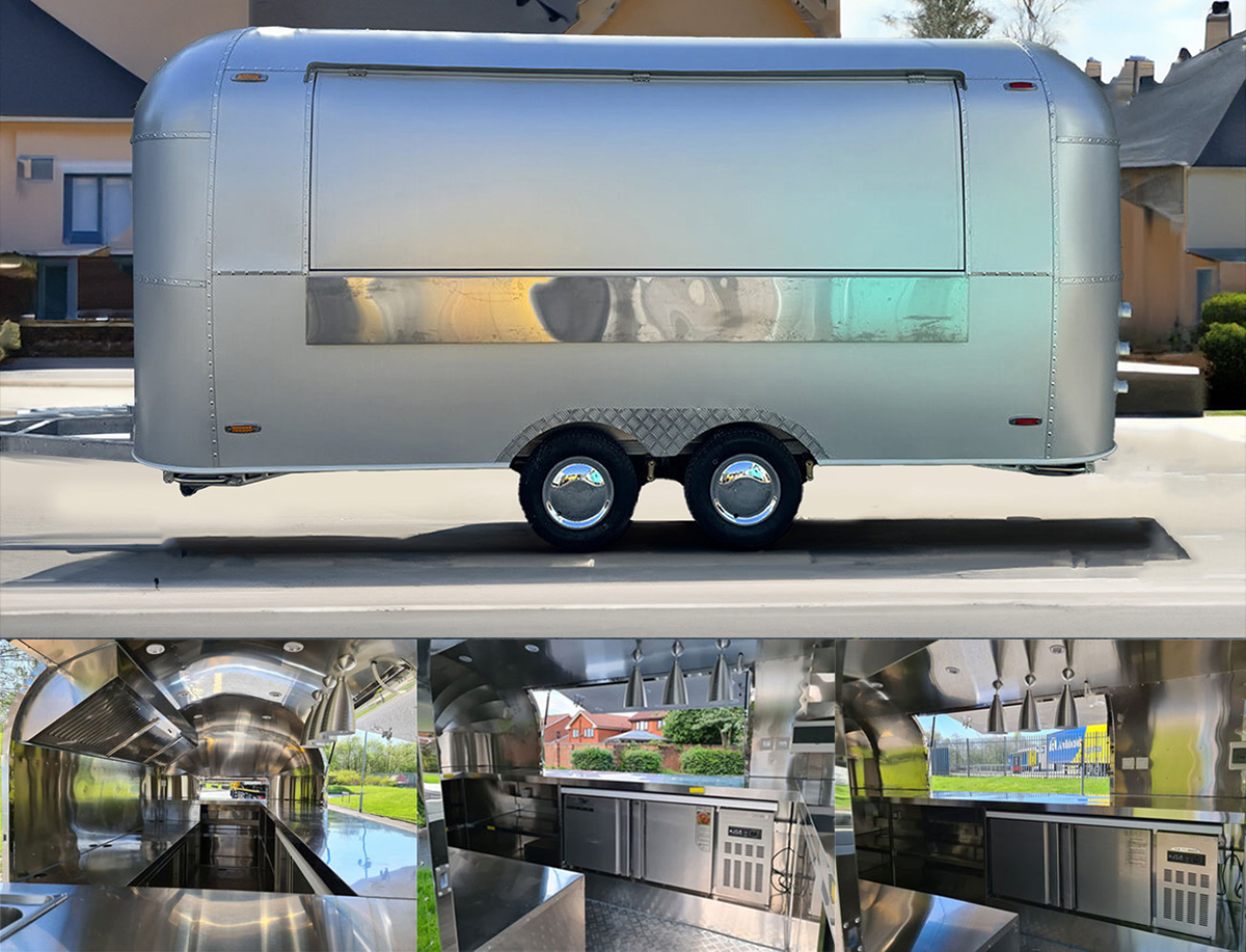 Customization Airstream Food Trailer